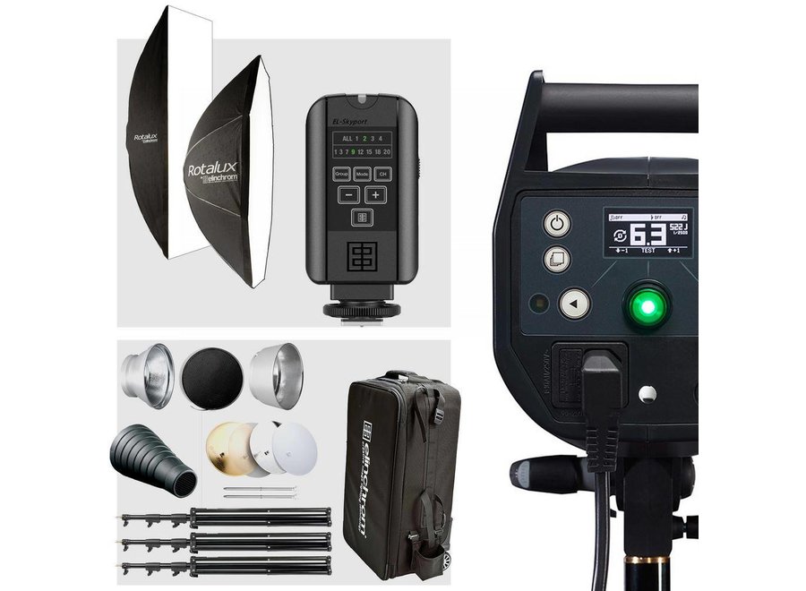 Elinchrom ELC PRO HD 500 Triple Studio Kit 5.0