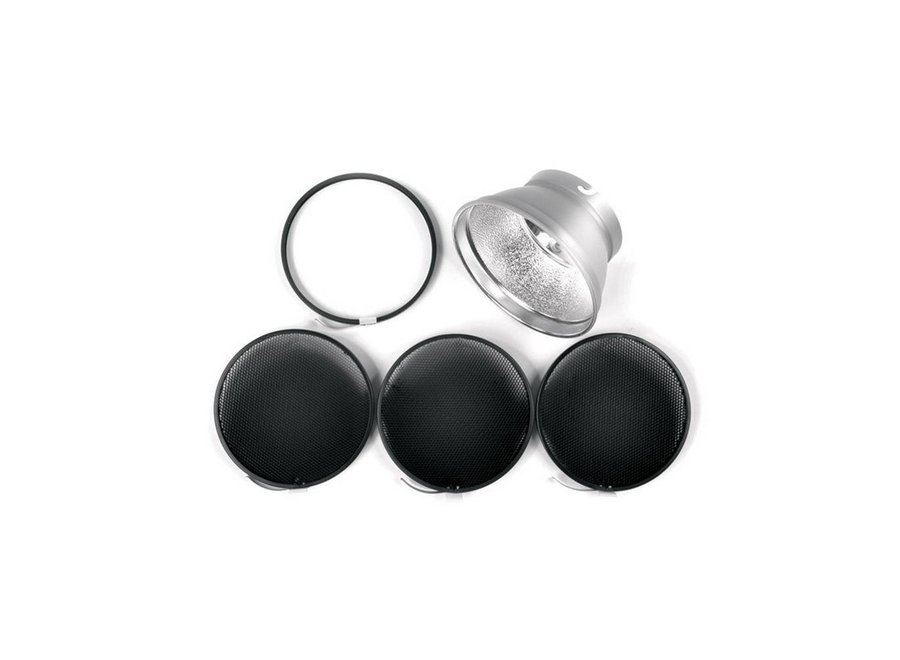 Elinchrom Complete 18 cm Reflector + Grid set