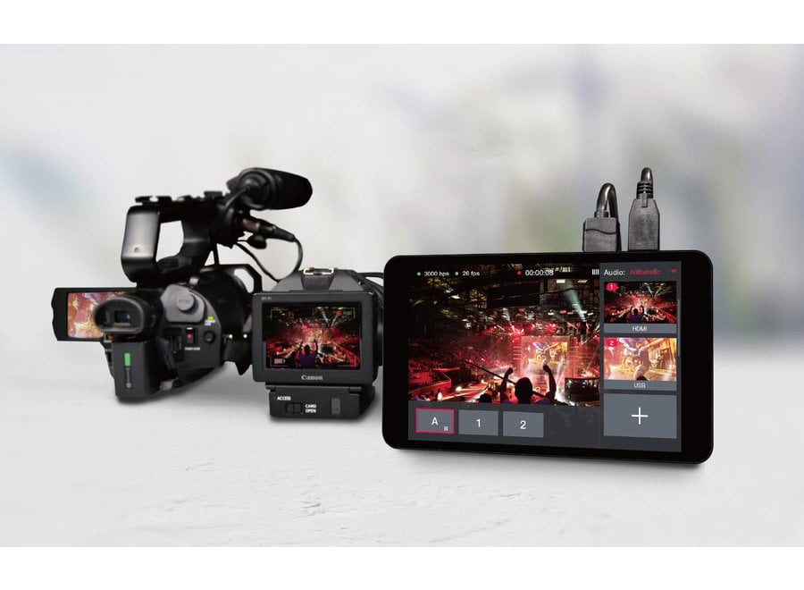 YoloLiv YoloBox Portable Multi-Cam Live Stream Studio – All-in-One livestream encoder, switcher, recorder en monitor