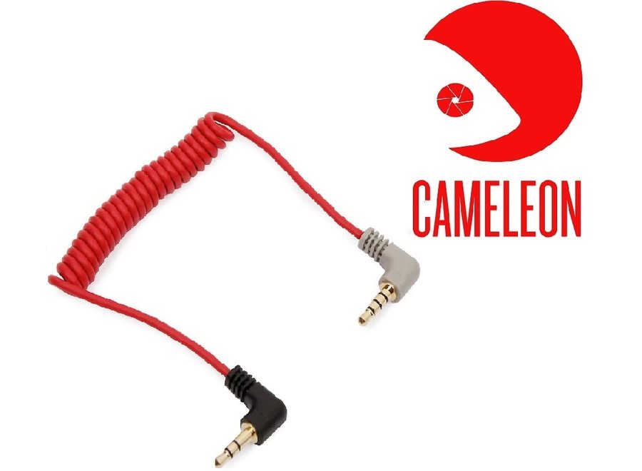 Cameleon kabel 3.5mm TRS naar 3.5 mm TRRS