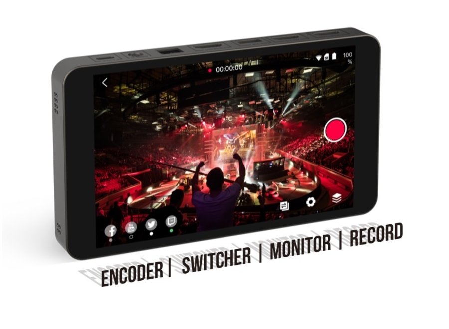 YoloLiv YoloBox Portable Multi-Cam Live Stream Studio – All-in-One livestream encoder, switcher, recorder en monitor