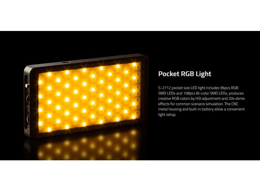 Swit Pocket RGB Camera LED Lamp