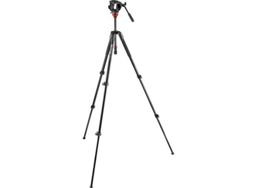 Manfrotto Element MII Aluminium Black 4 Sections with BH