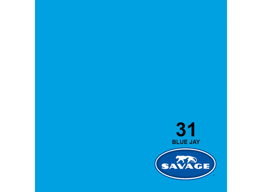 Achtergrondpapier op rol 1.38 x 11m. Blue Jay # 31