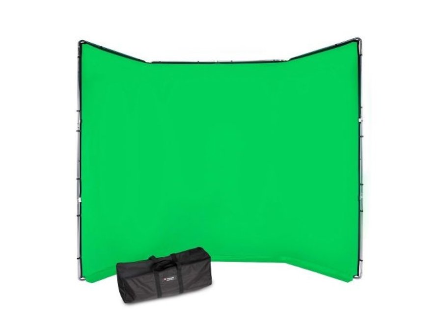 Chroma Key FX Background Kit Green  2,9 x 4,0 m.