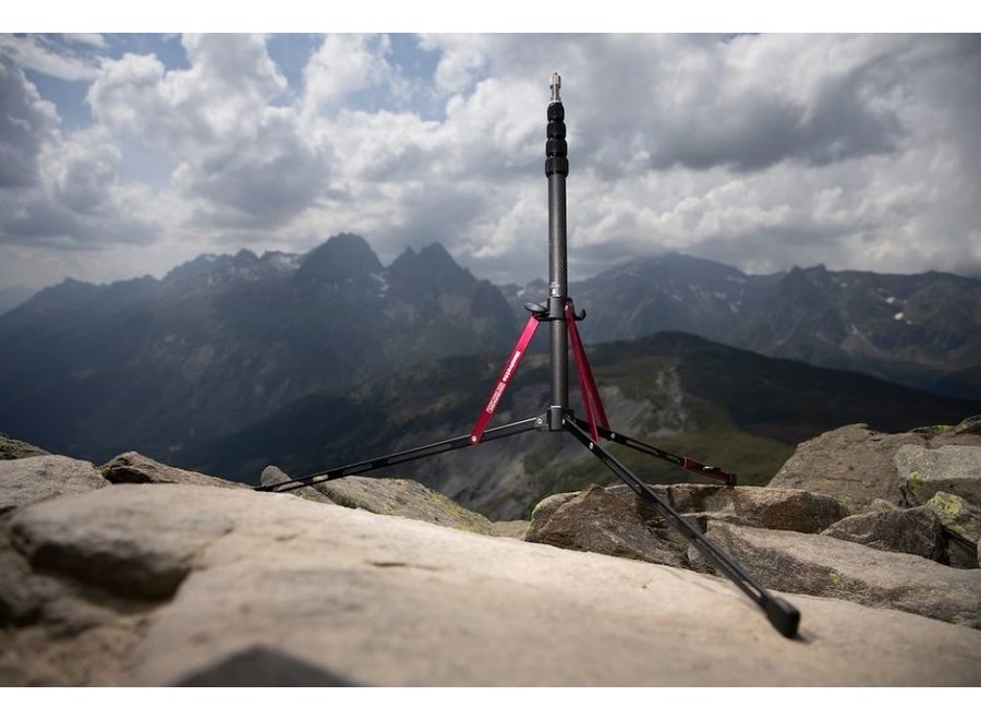 Manfrotto Carbon Nanopole Stand MS0490C – Ultra Lichtgewicht Carbon Lampstatief