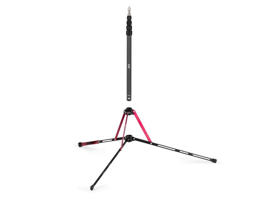 Manfrotto Carbon Nanopole Stand MS0490C – Ultra Lichtgewicht Carbon Lampstatief
