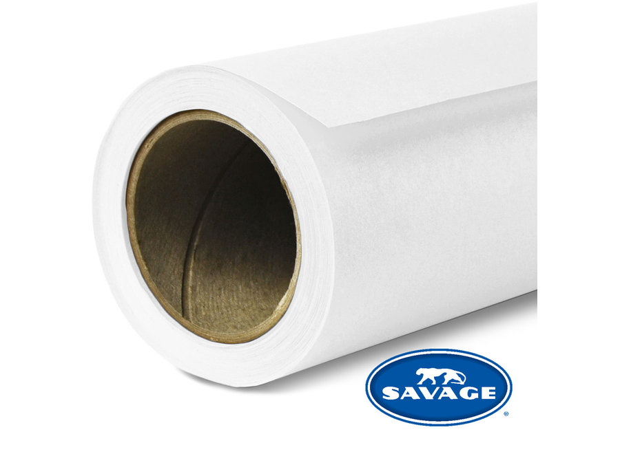 Savage Background Paper Super White #01 – 1.38 x 11 m Roll