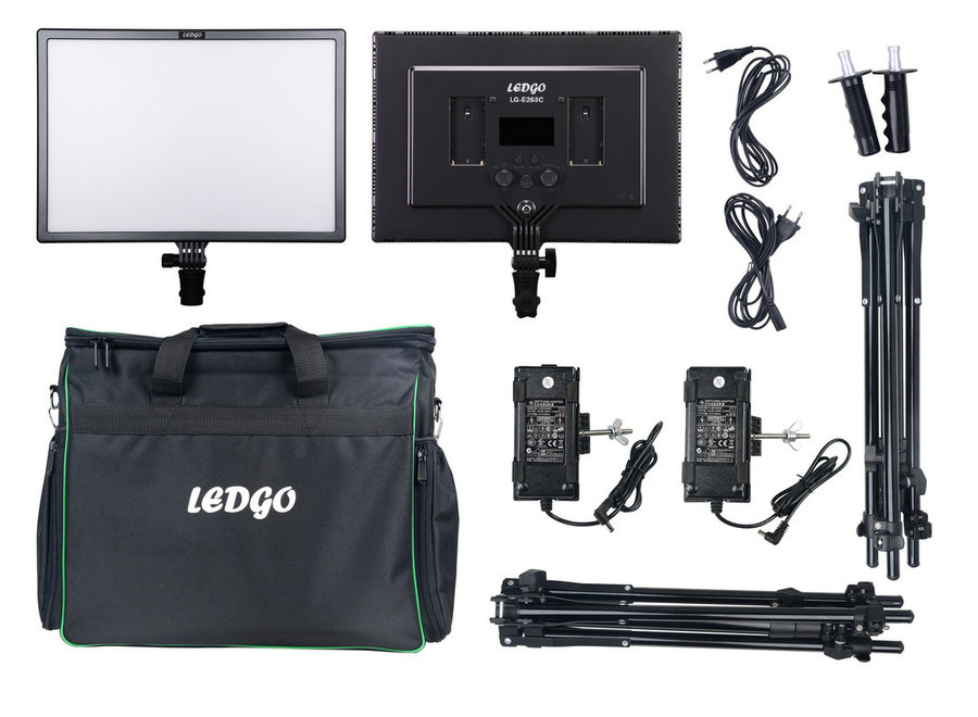 Ledgo LG-E268CIIK2T interview LED light kit