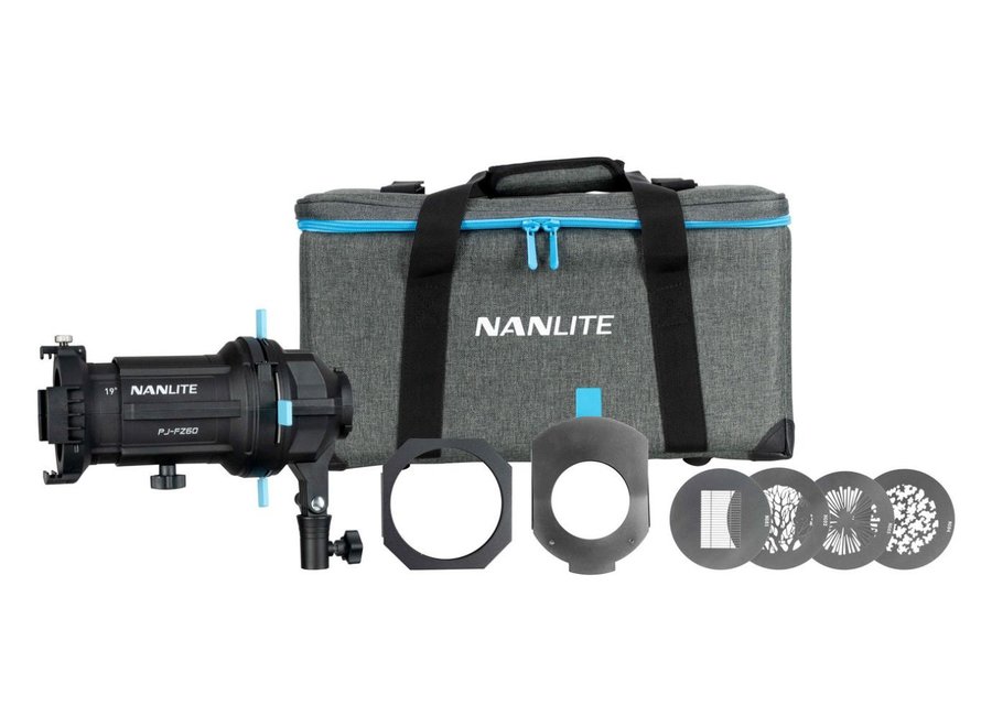 Nanlite Forza 60/60B Projector Mount + 19° Lens
