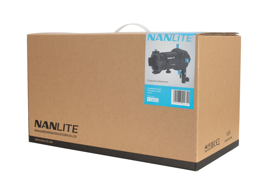 Nanlite Forza 60/60B Projector Mount + 19° Lens