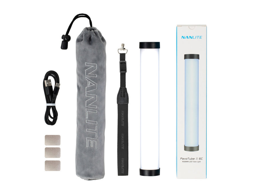 Nanlite Pavotube 6C II + Accu