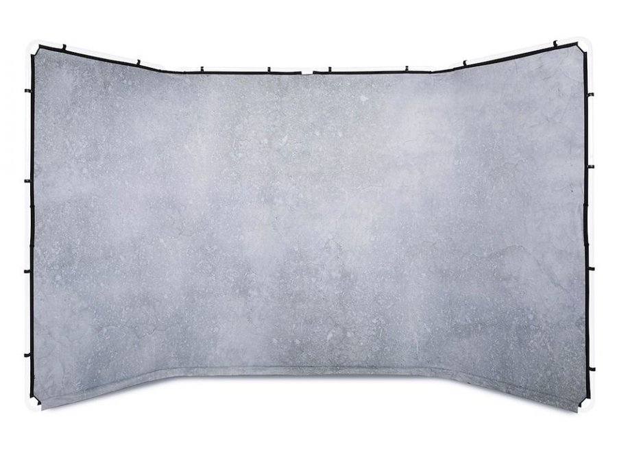 Latolite Panoramic background 400cm Limestone