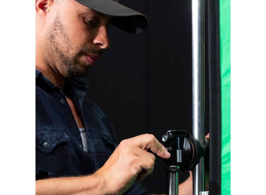 Studiolink chroma key green screen kit 3x3m