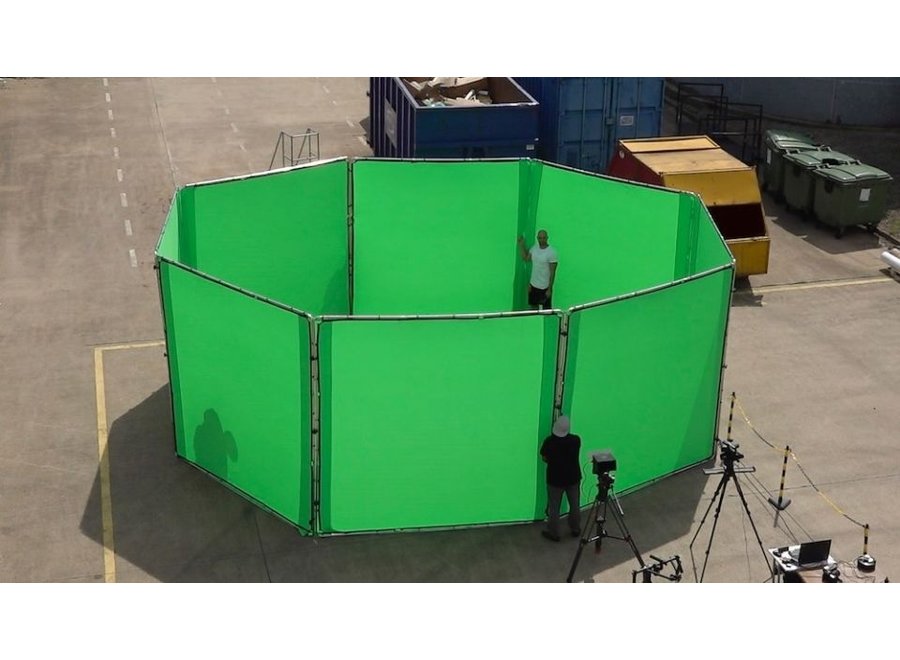 Studiolink chroma key green screen kit 3x3m