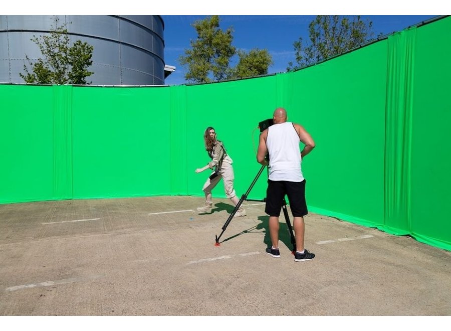 Lastolite Studiolink chroma key green screen kit 3x3m