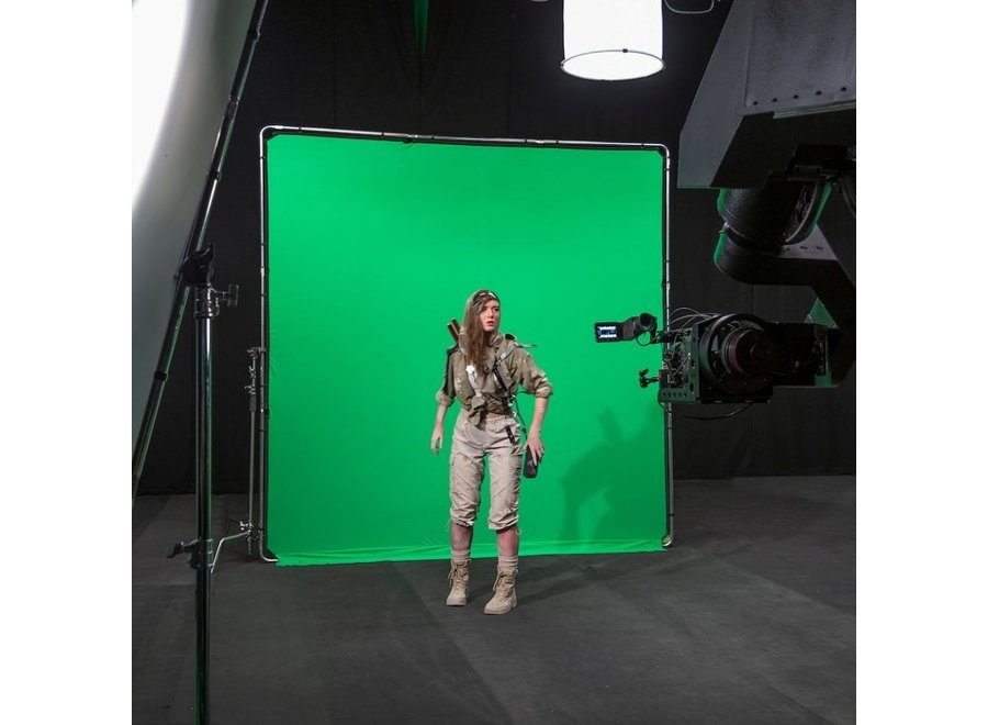 Manfrotto StudioLink Chroma key Blue Screen kit  3x3m