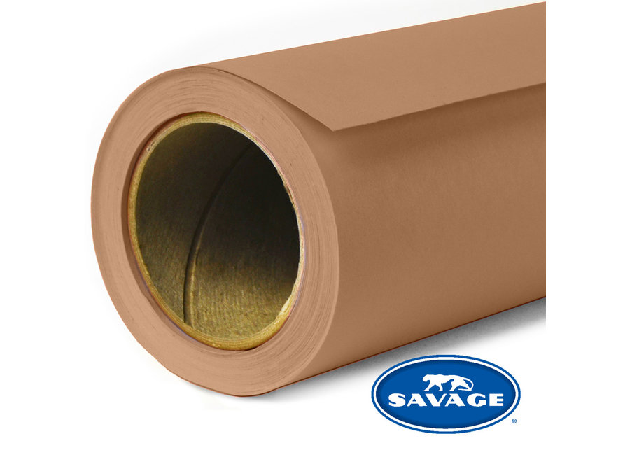 Savage Achtergrond Papier 2.72 x 11m Mocha # 76