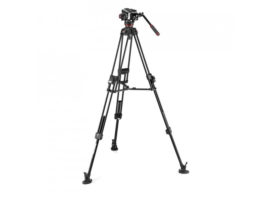 Manfrotto 504X & Alu Fast Twin Tripod