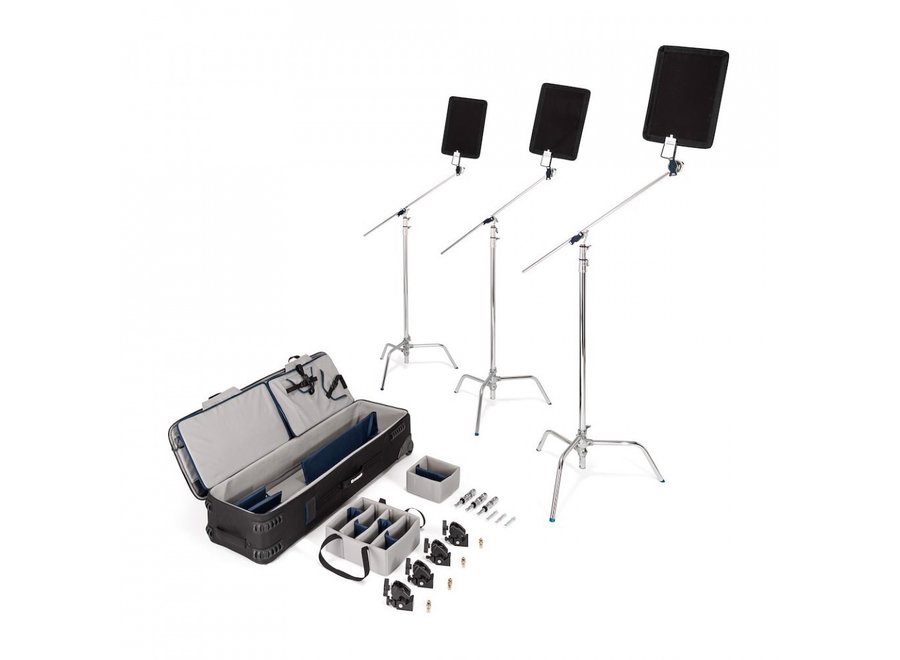 Avenger Triple C-Stand Roller Case