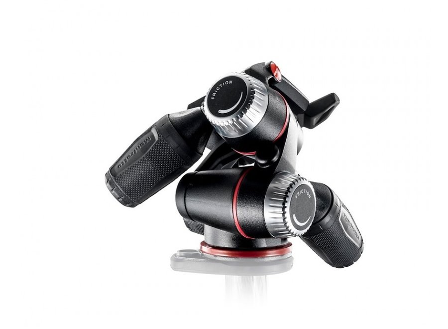 Manfrotto X-PRO 3-Way tripod head + retractable levers