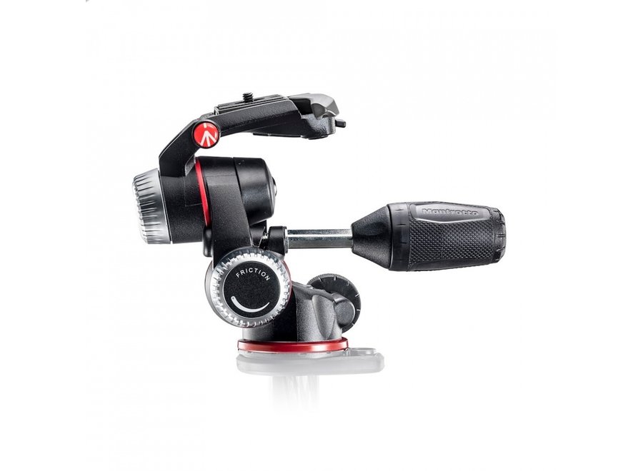 Manfrotto X-PRO 3-Way tripod head + retractable levers