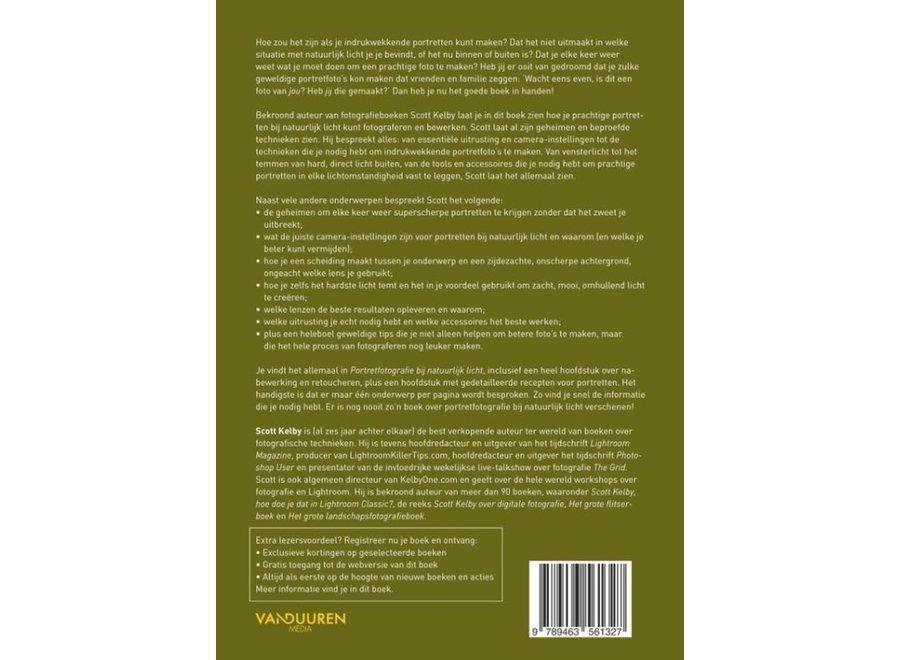 Portrait photography in natural light