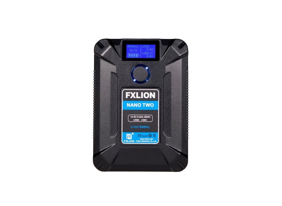 FXLion Nano Two 14.8V/98WH V-lock Battery