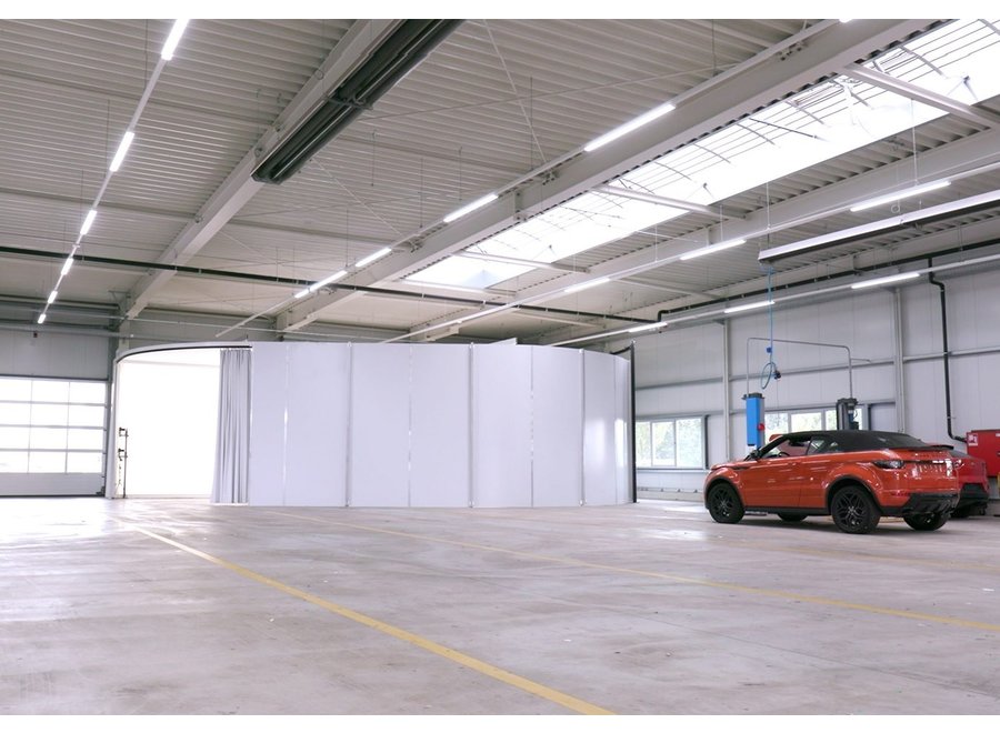 Opnametent voor 360° autofotografie ø 6.25m