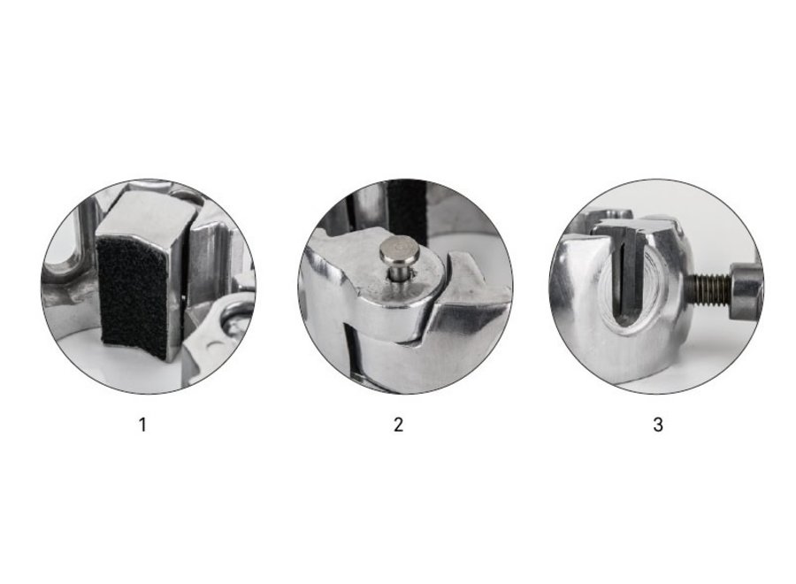 Kupo KCP-950P 4-Ways Clamp – Professionele 35–50 mm Buisklem