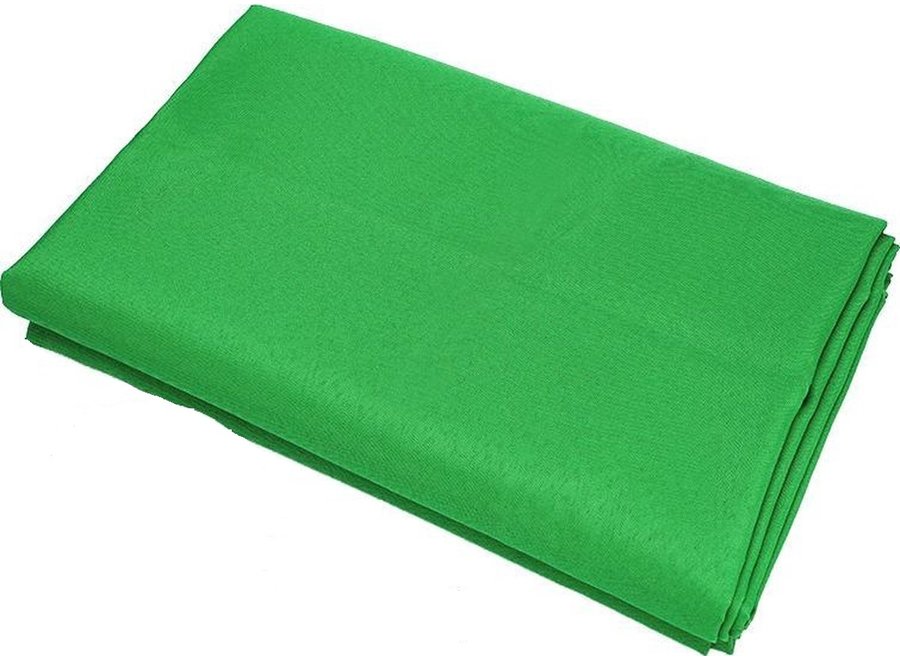 Background cloth Chroma key green 2.90 x 7.00 m