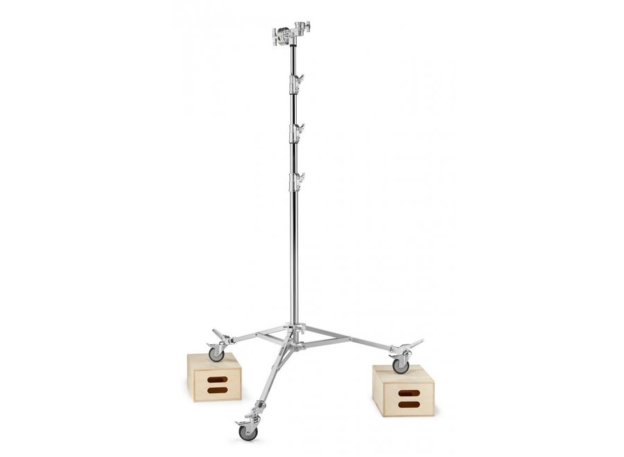 Avenger 3043CS Overhead Statief met Geremde Wielen – Stalen Studio Stand
