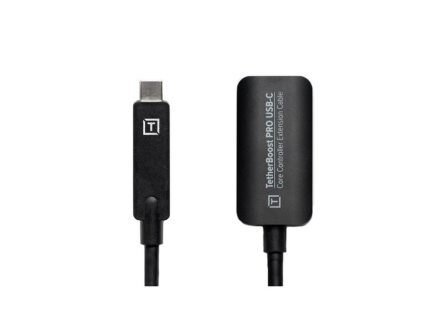 TetherBoost Pro USB-C Core Controller Extension Cable Black