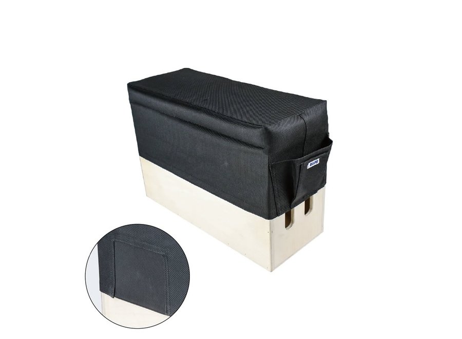 Kupo KAB-025 - Apple Box Seat Cushion 20x50cm Black