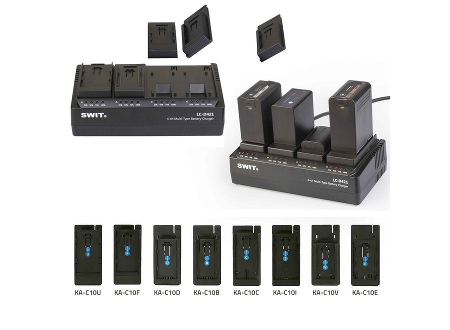 Swit KA-C10U Batterijplaat Sony BP-U