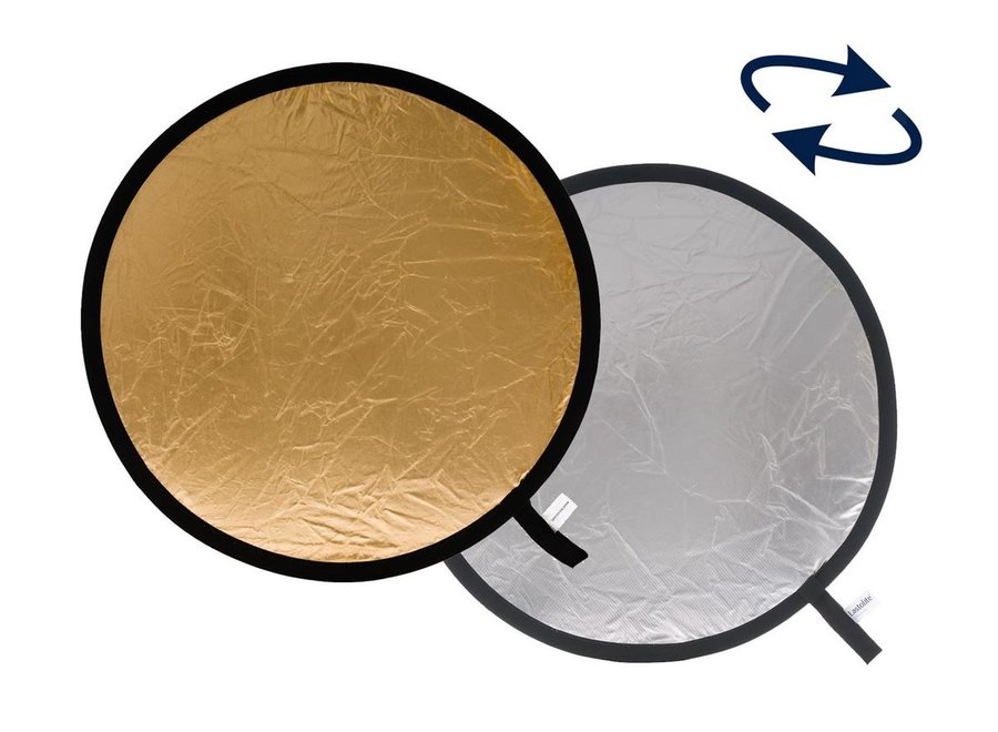 Lastolite Collapsible reflector 95cm silver/gold