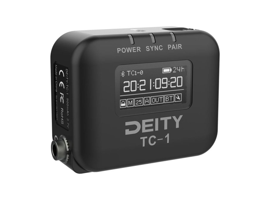 Deity TC-1 Timecode device 3-kit inc. kabels