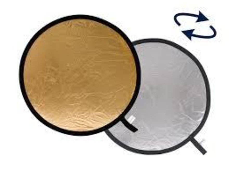 Lastolite Collapsible reflector 50cm silver/gold