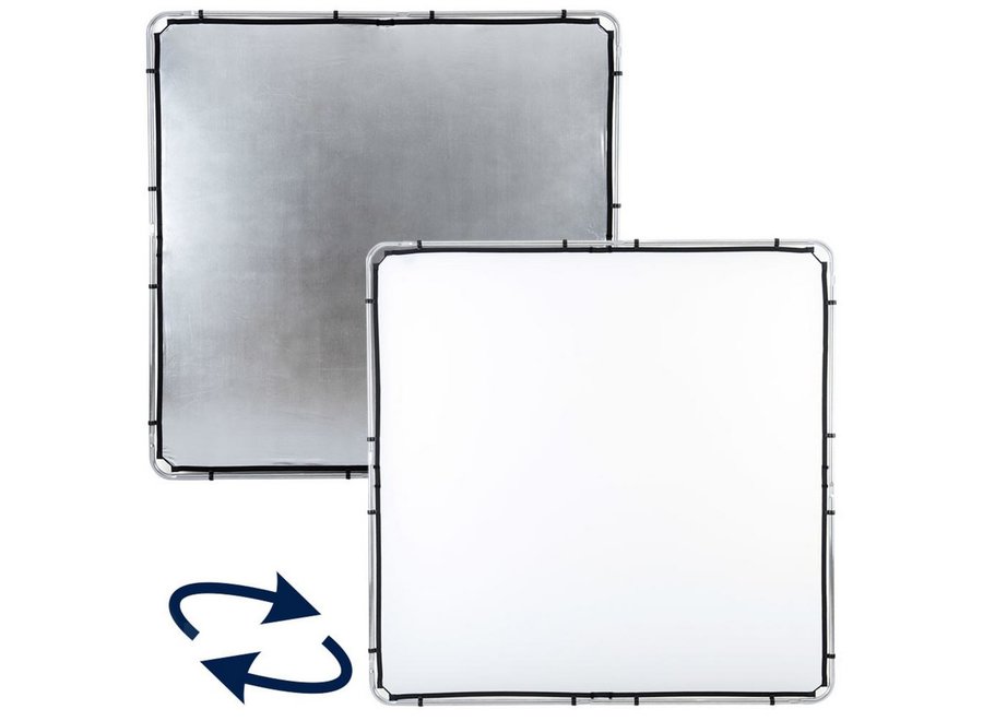 Manfrotto Skylite Rapid Fabric large 200x200cm silver/white