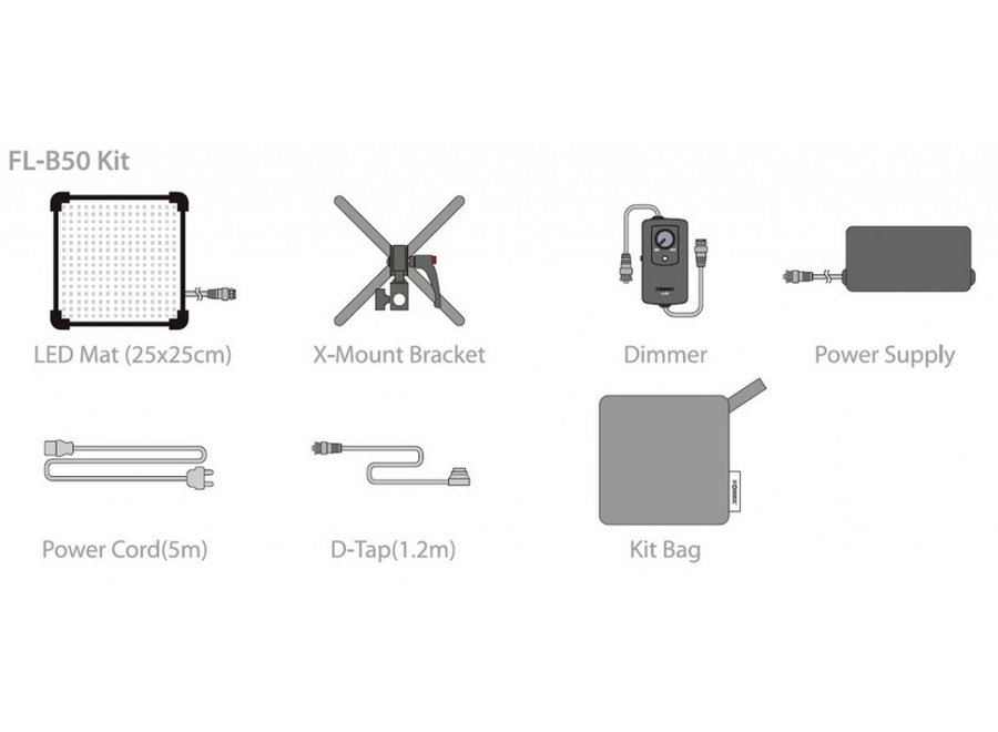 Fomex FL-B50 Kit Flexible LED panel