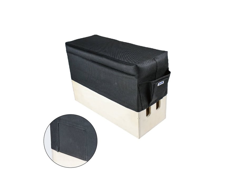 Kupo KAB-025 Apple Box Seat Cushion 20x50cm Black