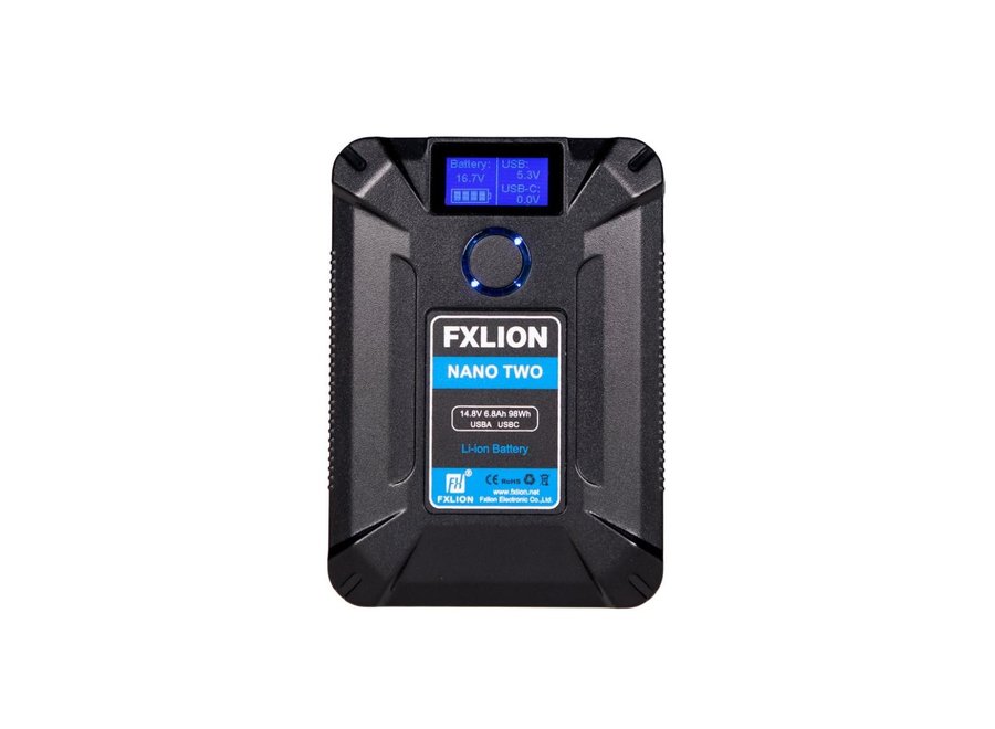 Fxlion FX-NANO Two 14.8V/98WH V-Mount Battery