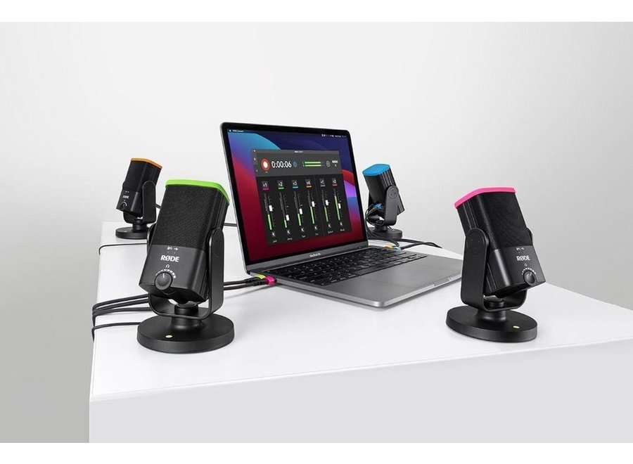 Røde 4x NT-USB Mini + Colors 1 kit USB microphone set