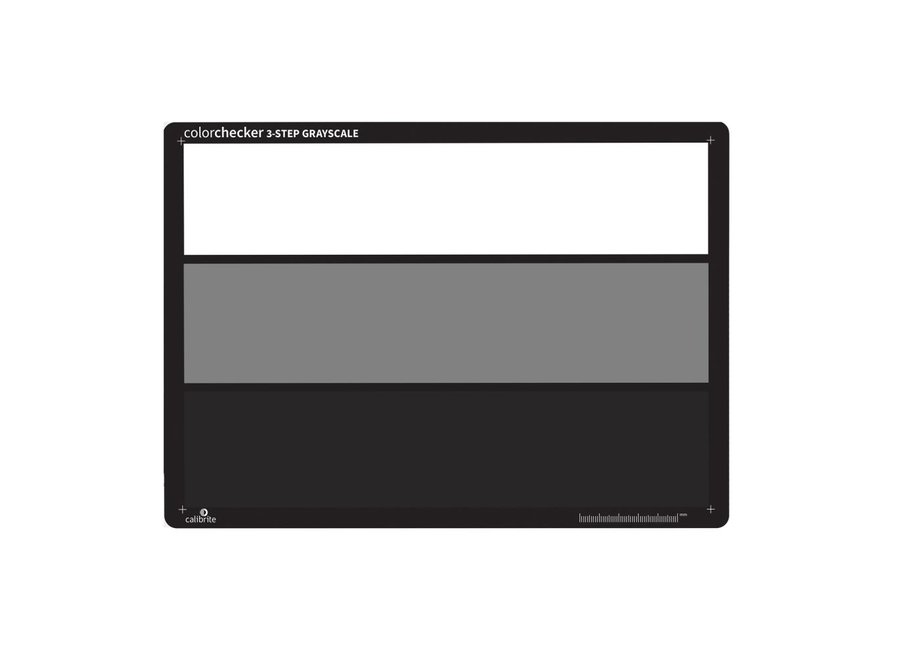 Calibrite ColorChecker 3 step Gray Balance card