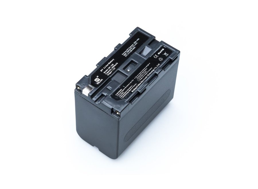 FXLion DF248 NP-F battery 7.4V 6.6AH 48WH