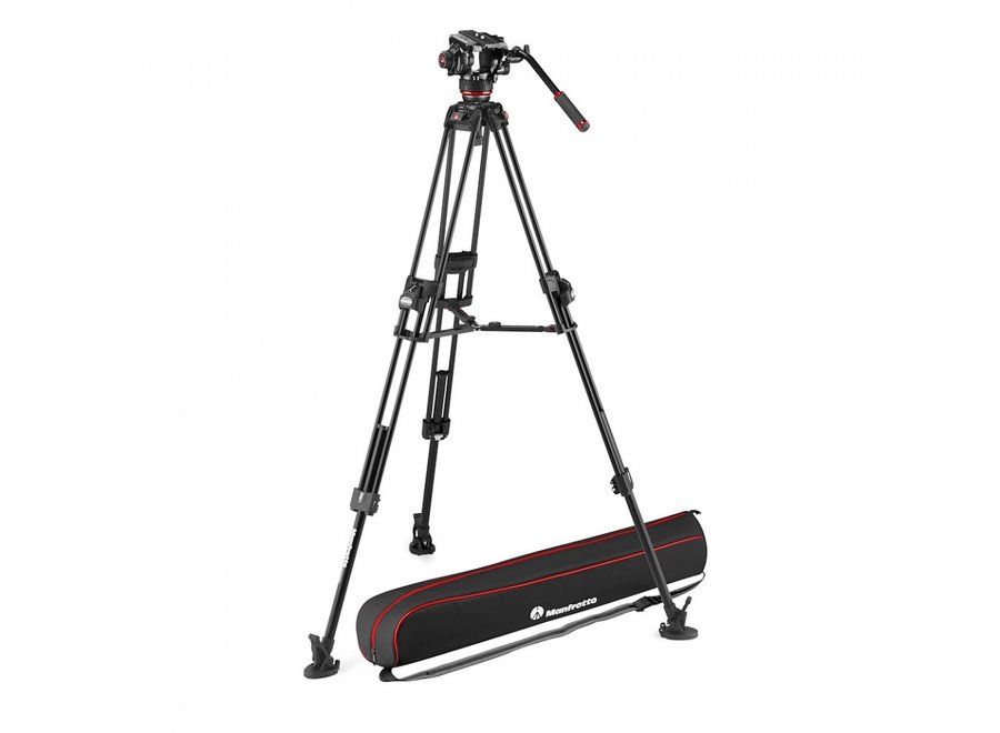 Manfrotto 504X & Alu Fast Twin Tripod