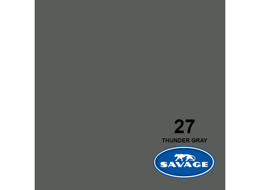 Savage Background Paper 2.18 x 11m Thunder Gray # 27