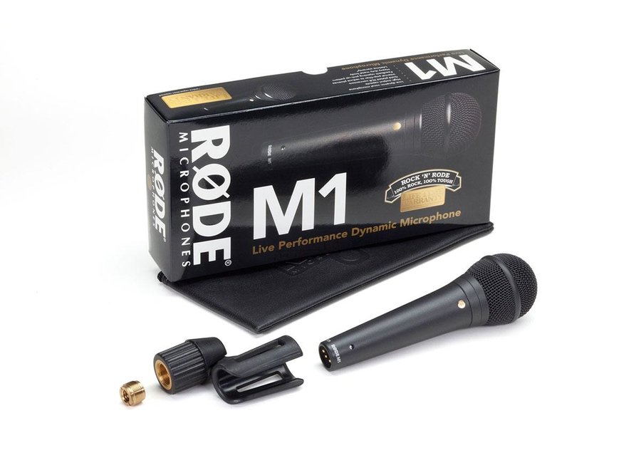 Røde M1 Dynamic Live Performance Microphone. (lifetime warranty)