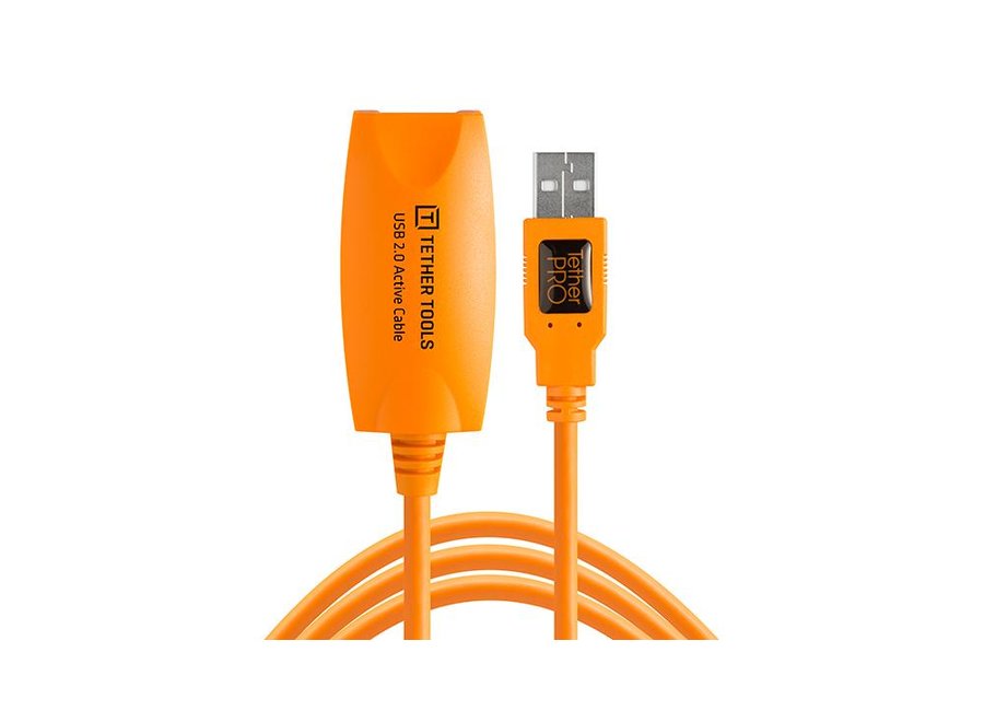 TetherTools TetherPro USB 3.0 SuperSpeed Active Extension Cable (16ft-5m) Orange