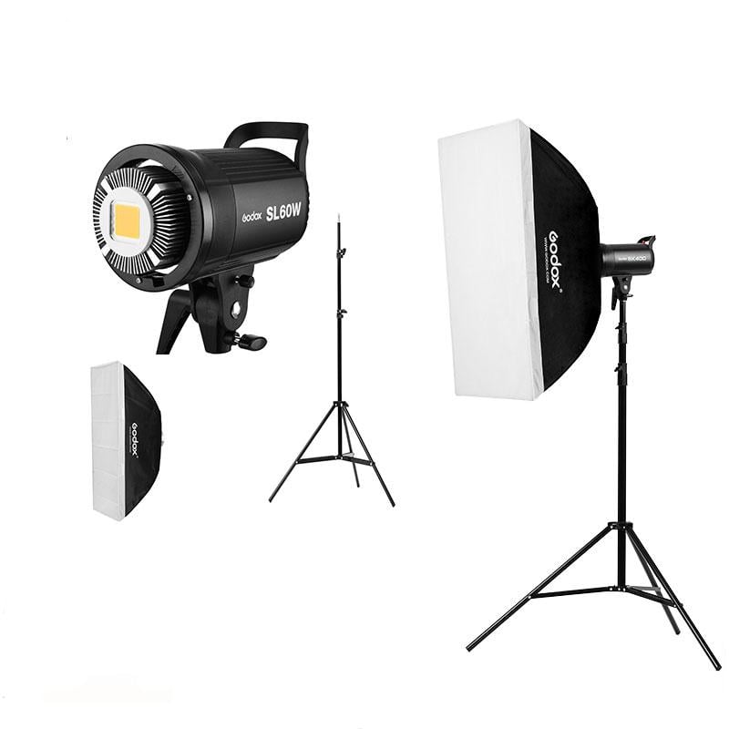 Godox SL60W Duo Kit LED Videolampen - FotoFlits